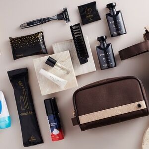 BVLGARI | Emirates Business Class Toiletry Bag for Men